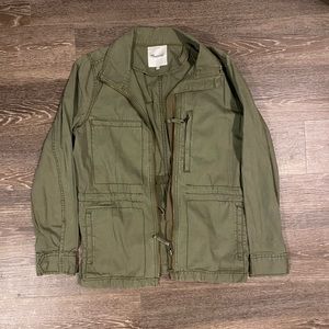 Madewell Green Utility Jacket